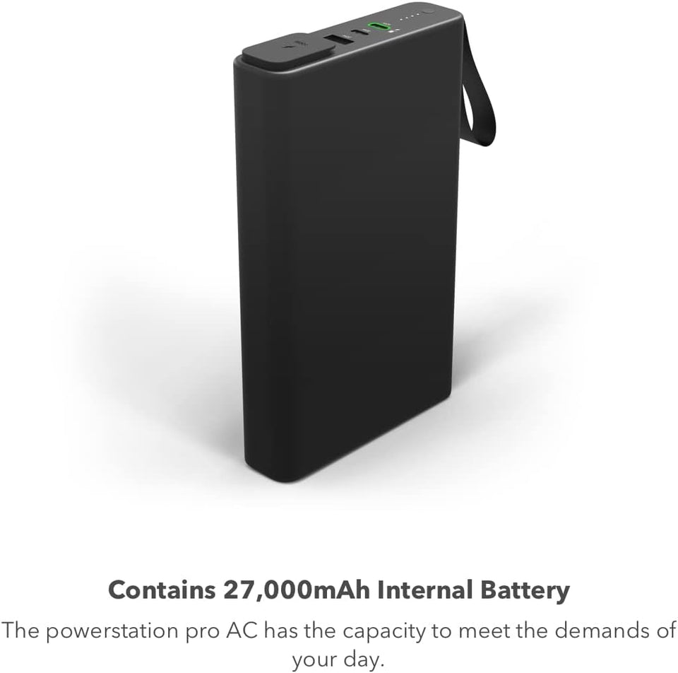 Mophie 27,000 mAh powerstation pro AC - Black
