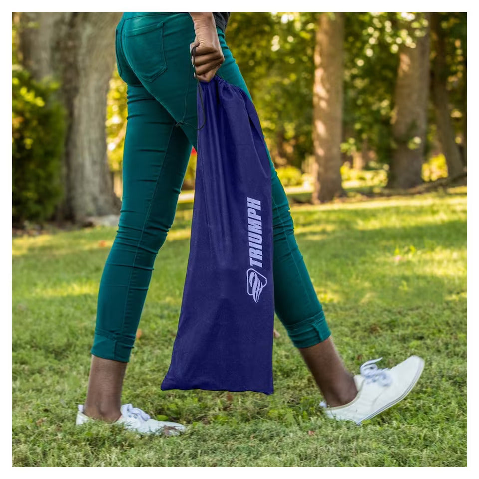 6-Player Backyard Outdoor Croquet Set with Carry-on Bag