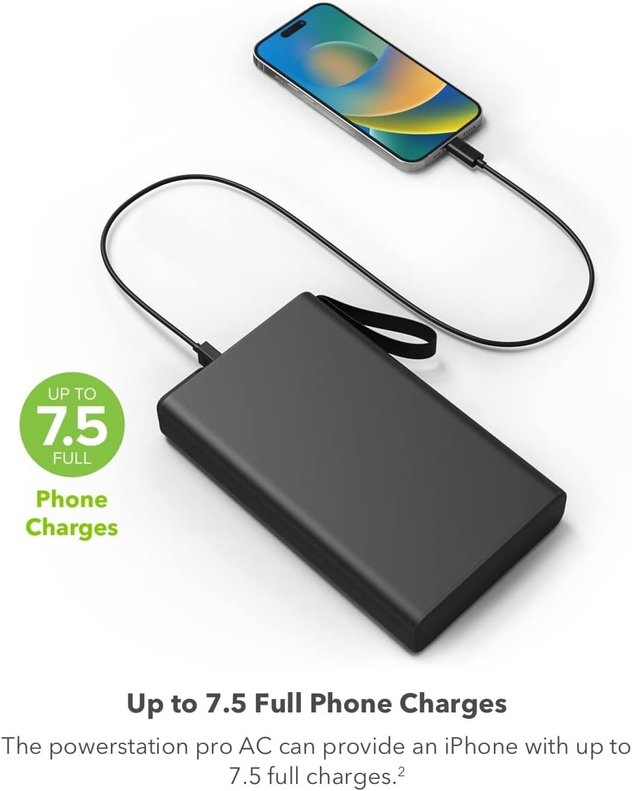 Mophie 27,000 mAh powerstation pro AC - Black