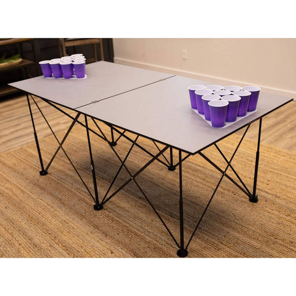 6 Ft Pop Up Foldable Table Tennis / Ping Pong Multi-Games Table