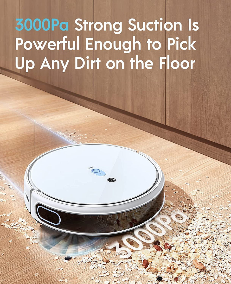 yeedi Mop Station Pro Robot Vacuum Cleaner w/ Rotating Mop Heads