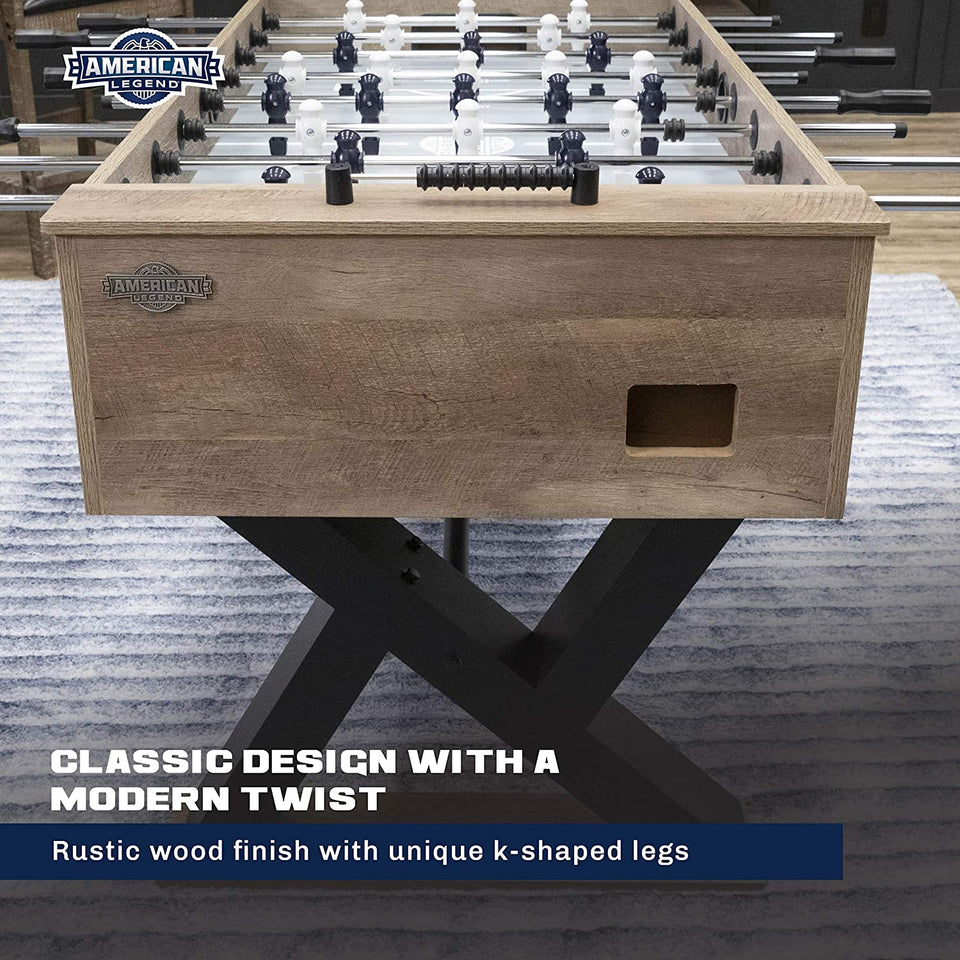 American Legend 54" Kirkwood Arcade-Style Foosball Soccer Table