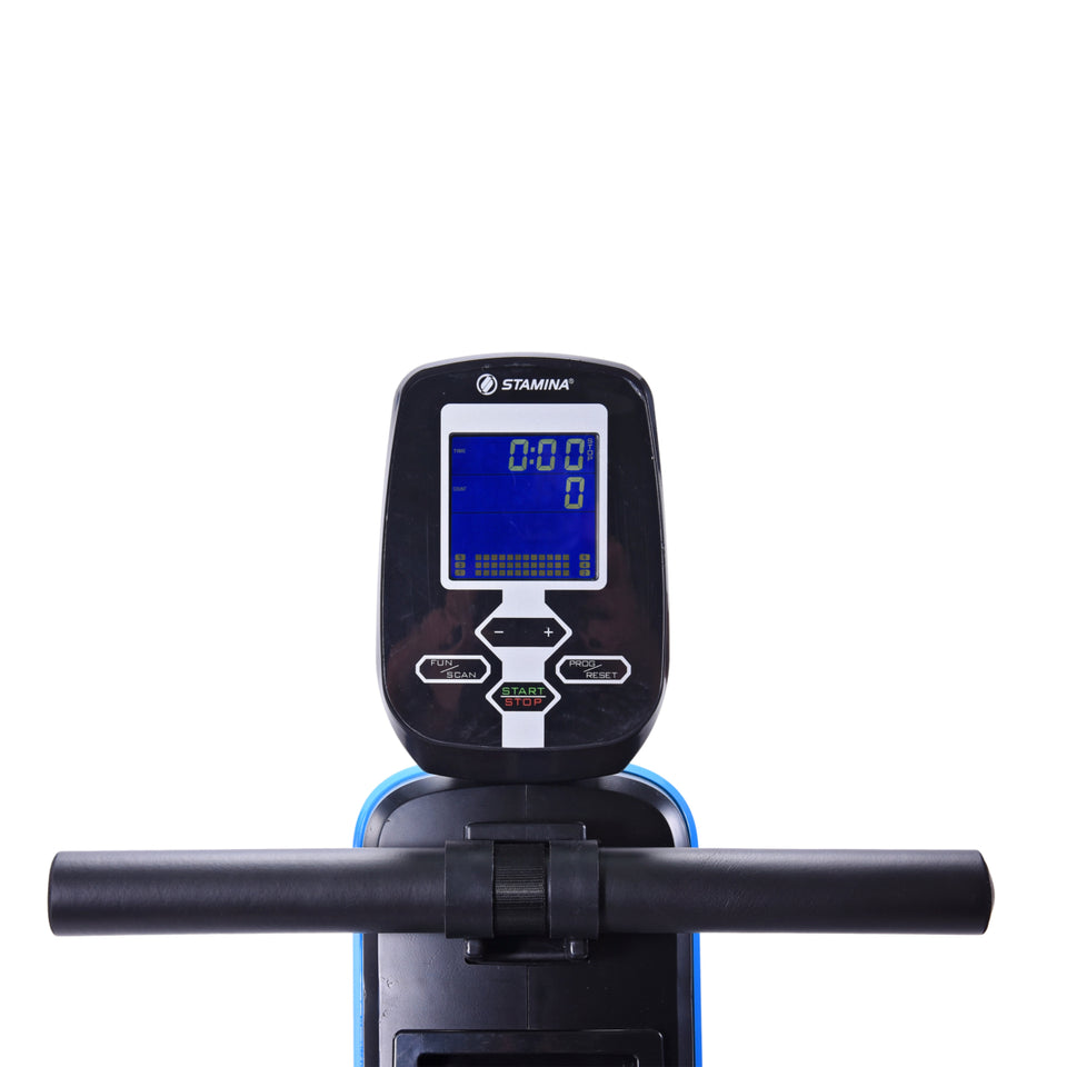 Stamina DT Plus Rowing Machine 1409 - Black / Blue