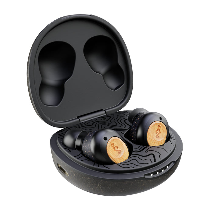House of Marley Champion 2 True Wireless Earbuds - Black