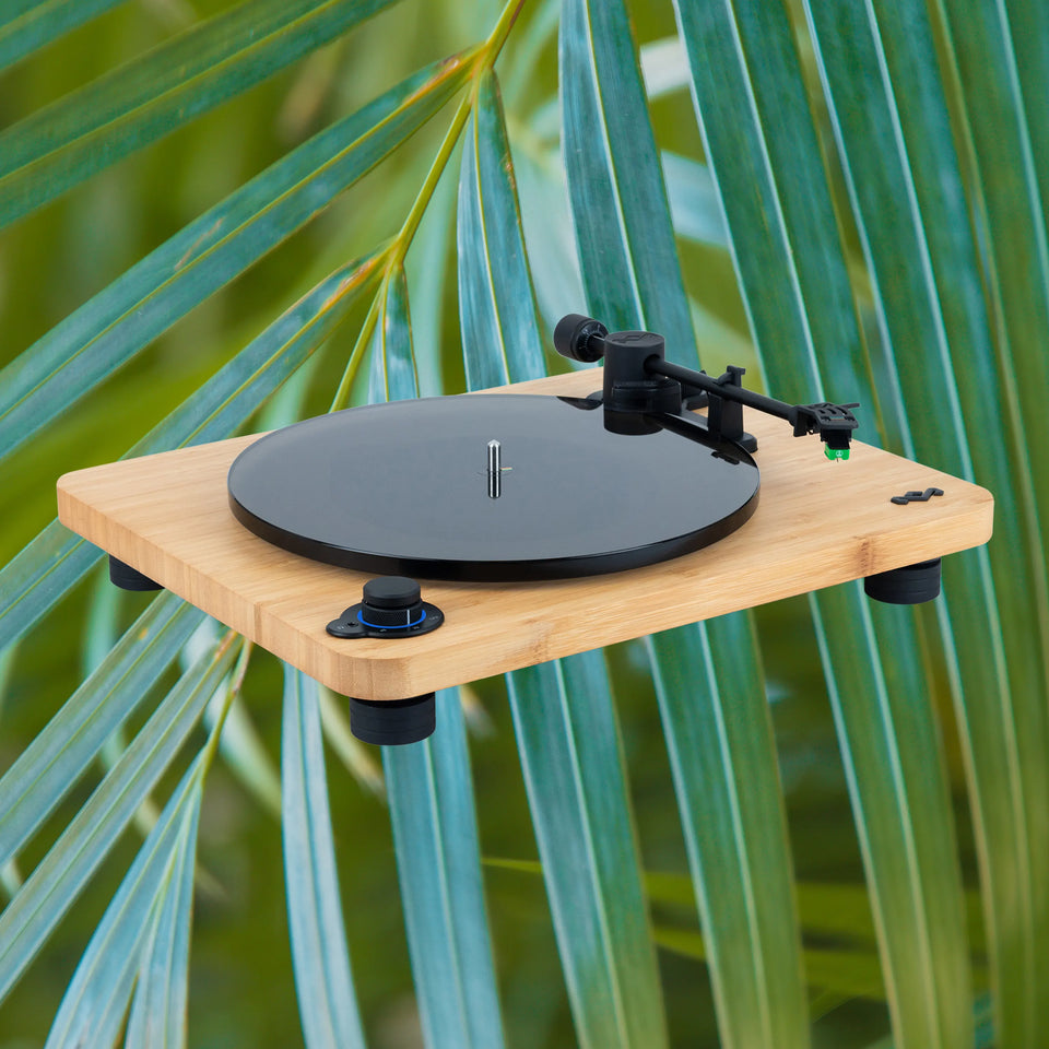 House of Marley Stir It Up Lux Turntable - Light Wood