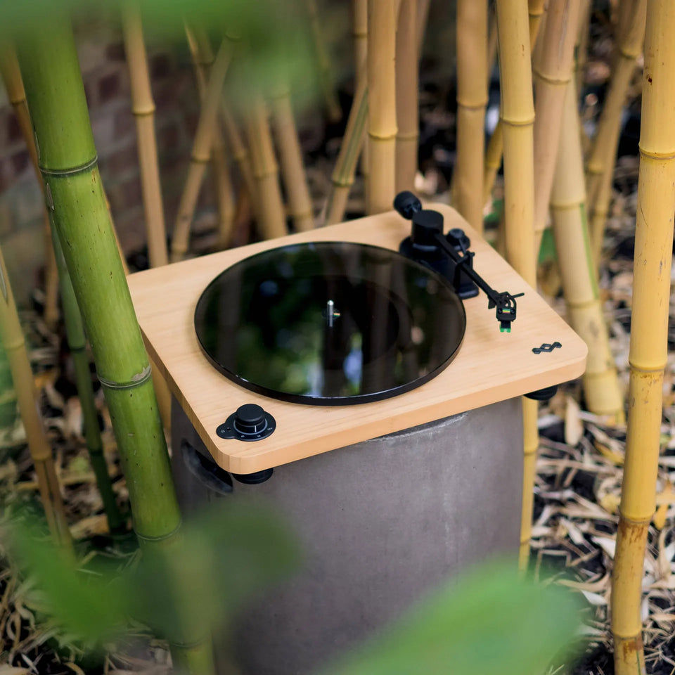 House of Marley Stir It Up Lux Turntable - Light Wood