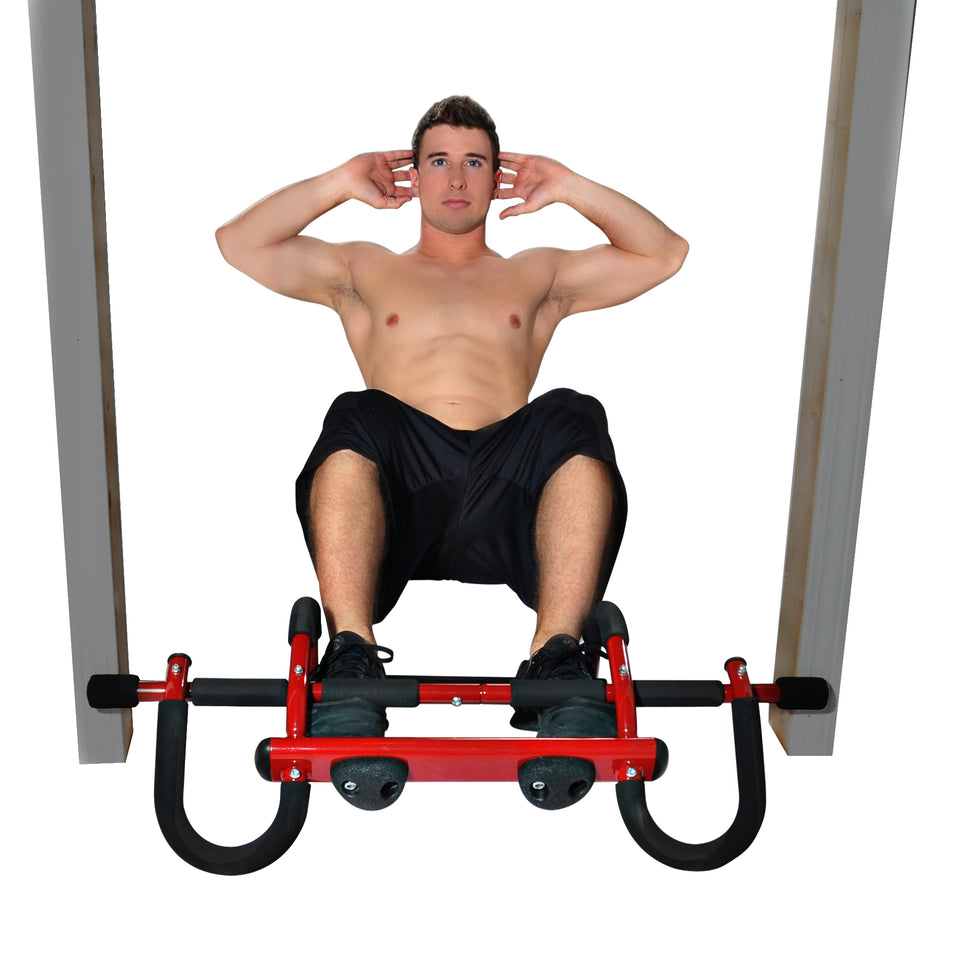 Boulder Fit Door Gym with Rock Climbing Hand Holds