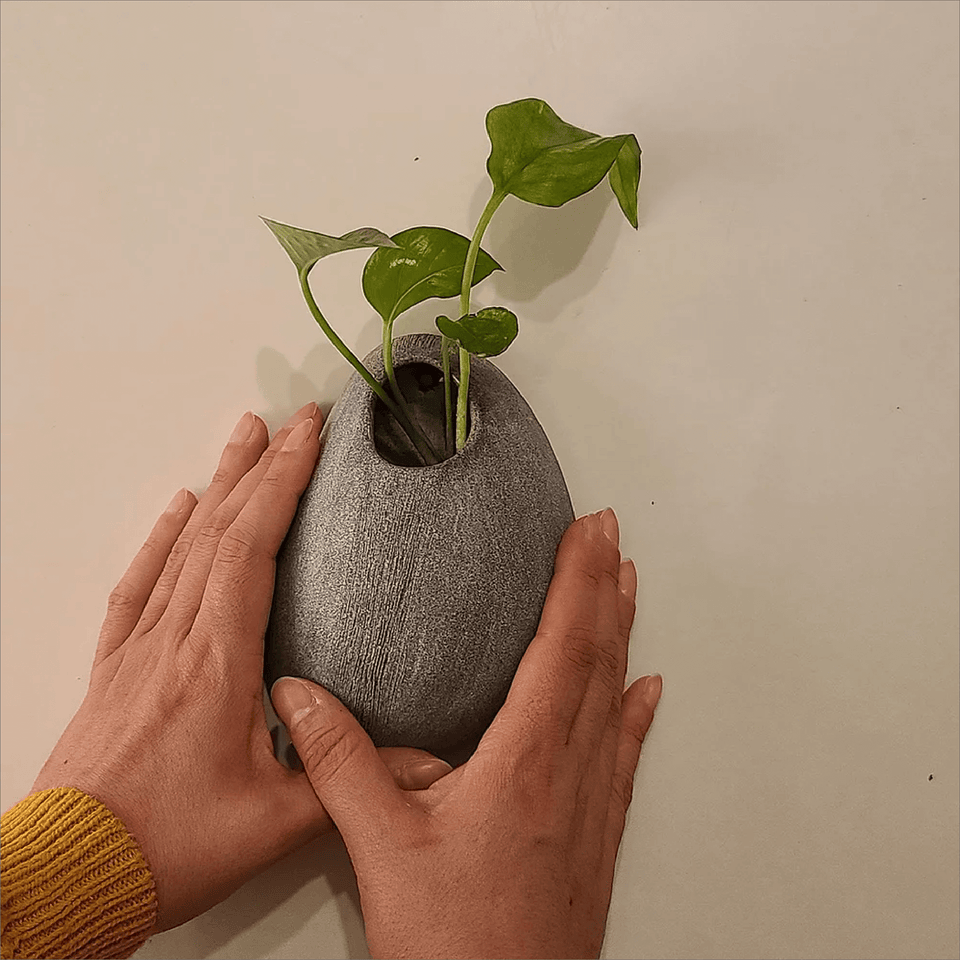 Cecilia Mejia Design “Nido Mini” Ceramic Wall Planter