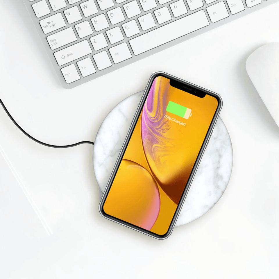 Eggtronic 10W Wireless Genuine Marble Charging Stone