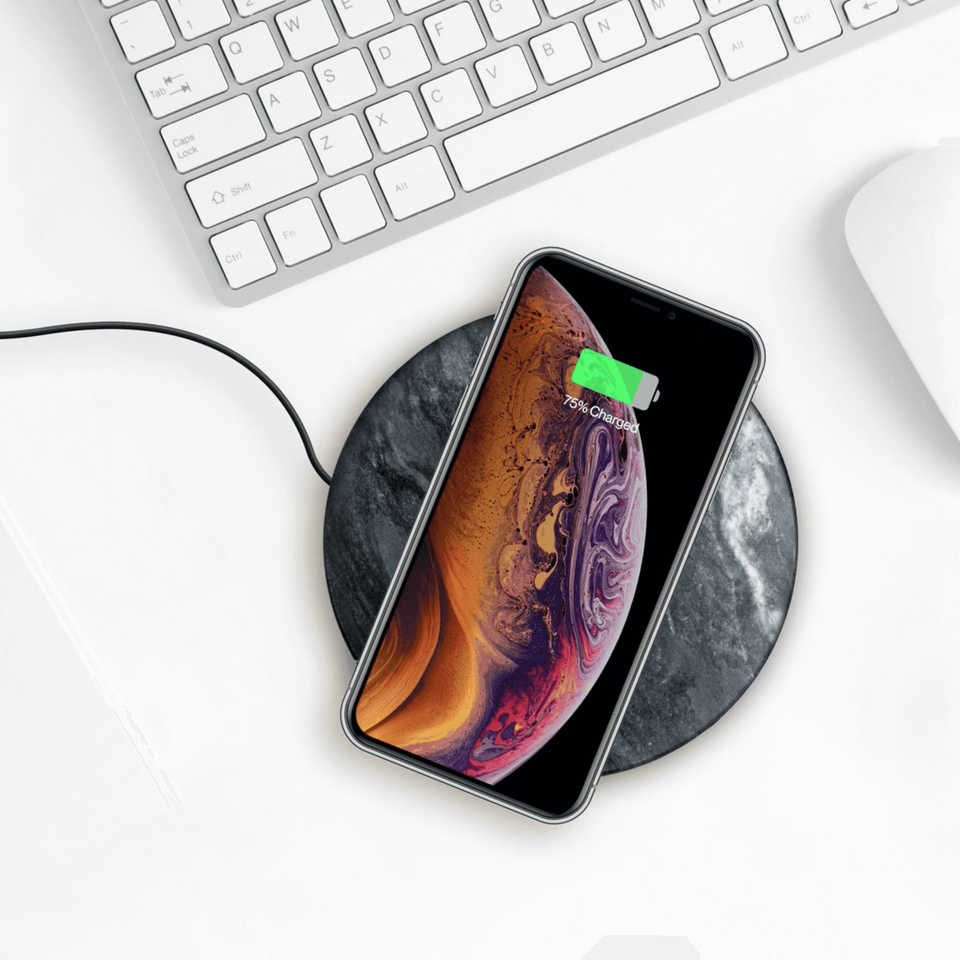 Eggtronic 10W Wireless Genuine Marble Charging Stone