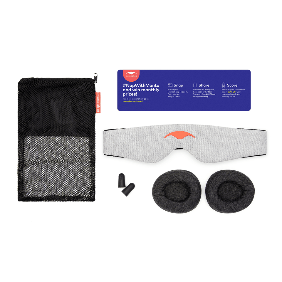 Manta Sleep Original Mask 2-for-1 Bundle