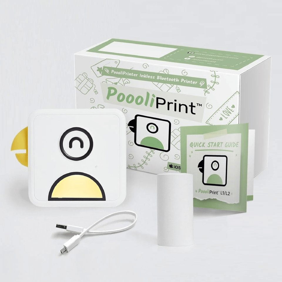 Poooliprinter L1 200dpi & One FREE Paper Roll
