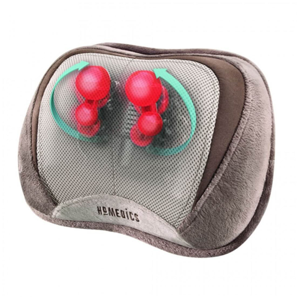 HoMedics 3D Shiatsu & Vibration Massage Pillow with Heat